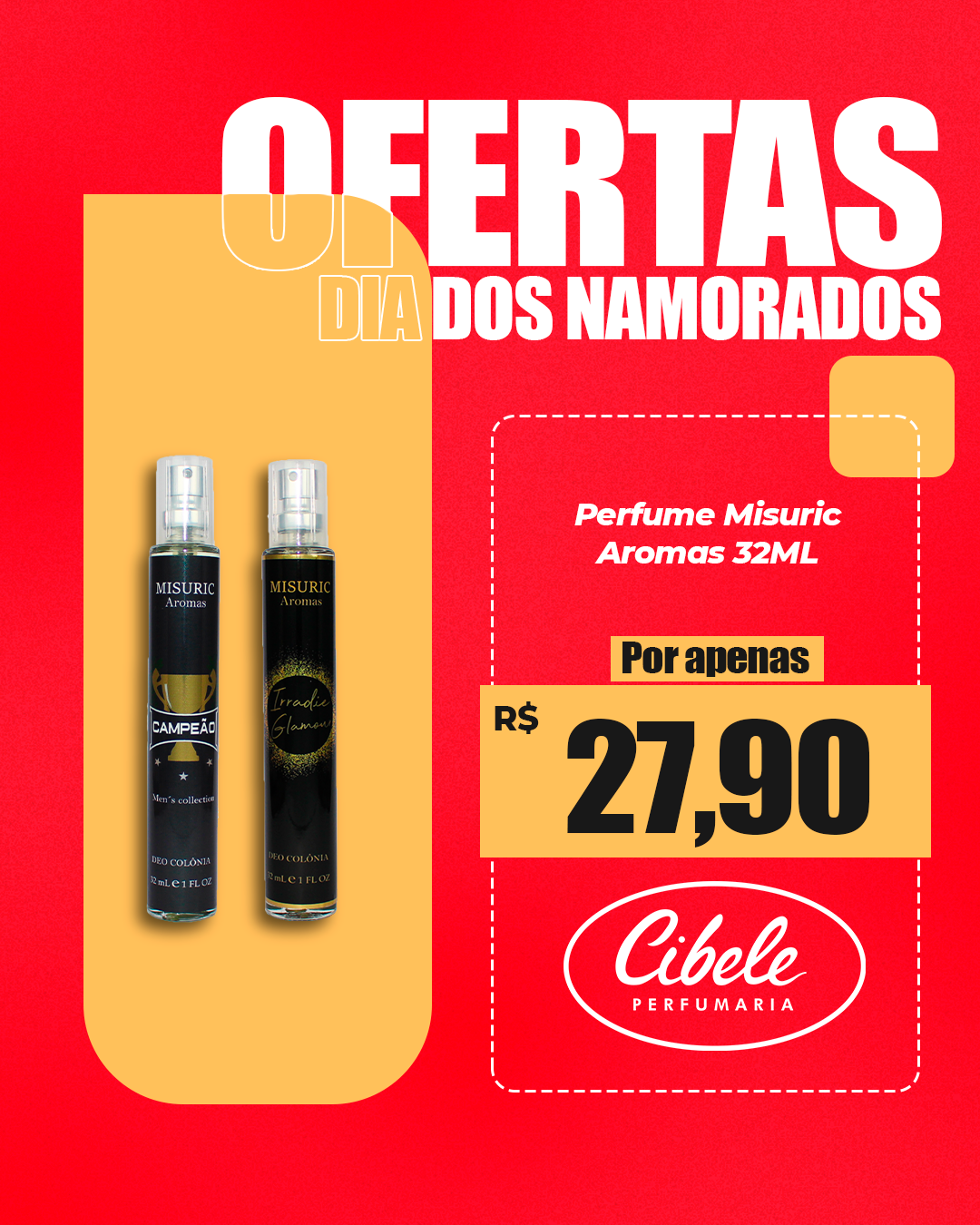 Perfume Misuric Aromas 33ml
